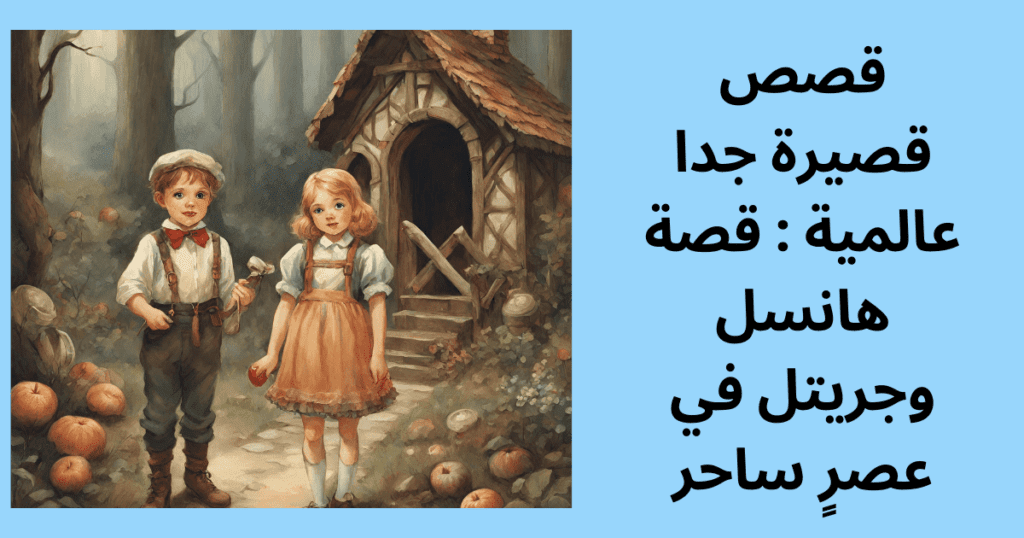 قصص قصيرة جدا عالمية : قصة هانسل وجريتل في عصرٍ ساحر