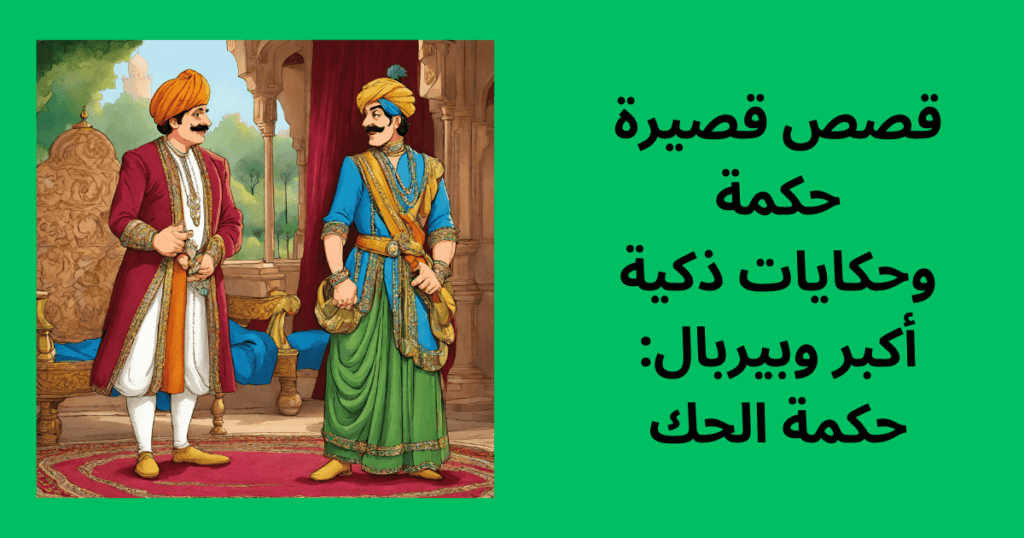 قصص قصيرة حكمة وحكايات ذكية أكبر وبيربال: حكمة الحك
