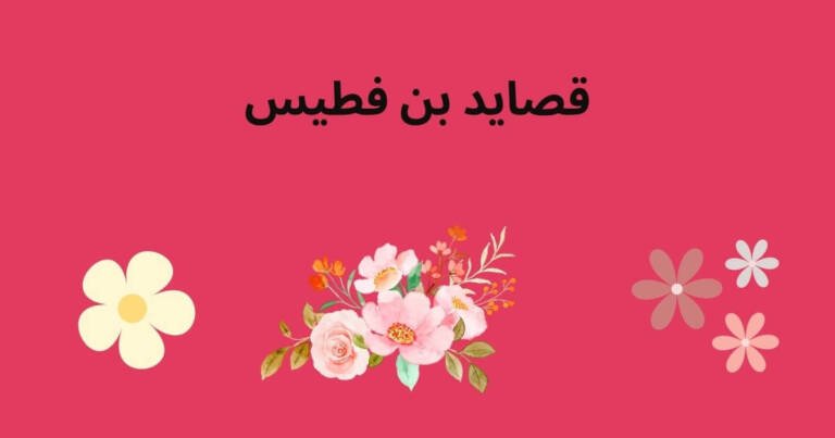 قصايد بن فطيس